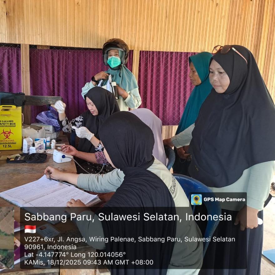 Posbindu Desa Benteng Lompoe